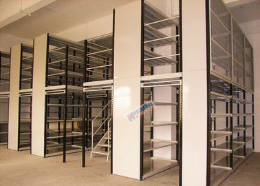 Largura personalizada apoiada cremalheira ISO9001 do mezanino do armazenamento do armazém carga pesada