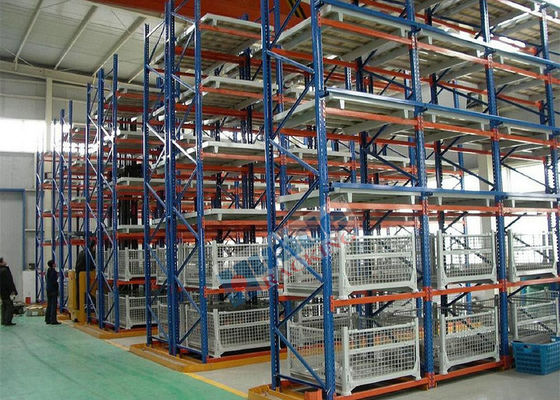 O armazenamento de aço do armazém Q235 submete cremalheiras resistentes da pálete do RMI