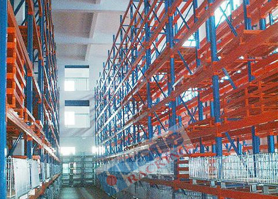 Pálete industrial profunda dobro que submete as cremalheiras 2000kg resistentes para o armazém