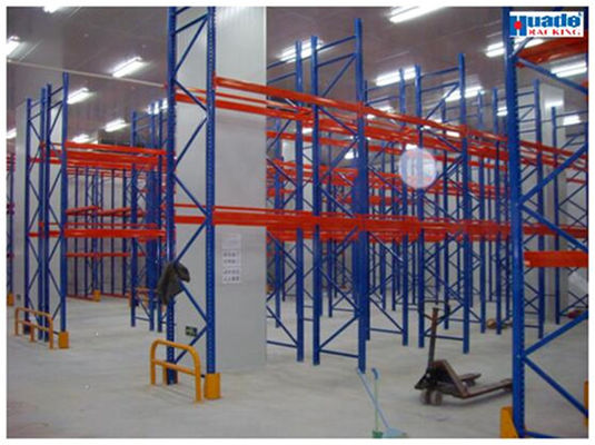 o metal 5000kg ajustável que arquiva submete o sistema profundo do racking da pálete do dobro Q345